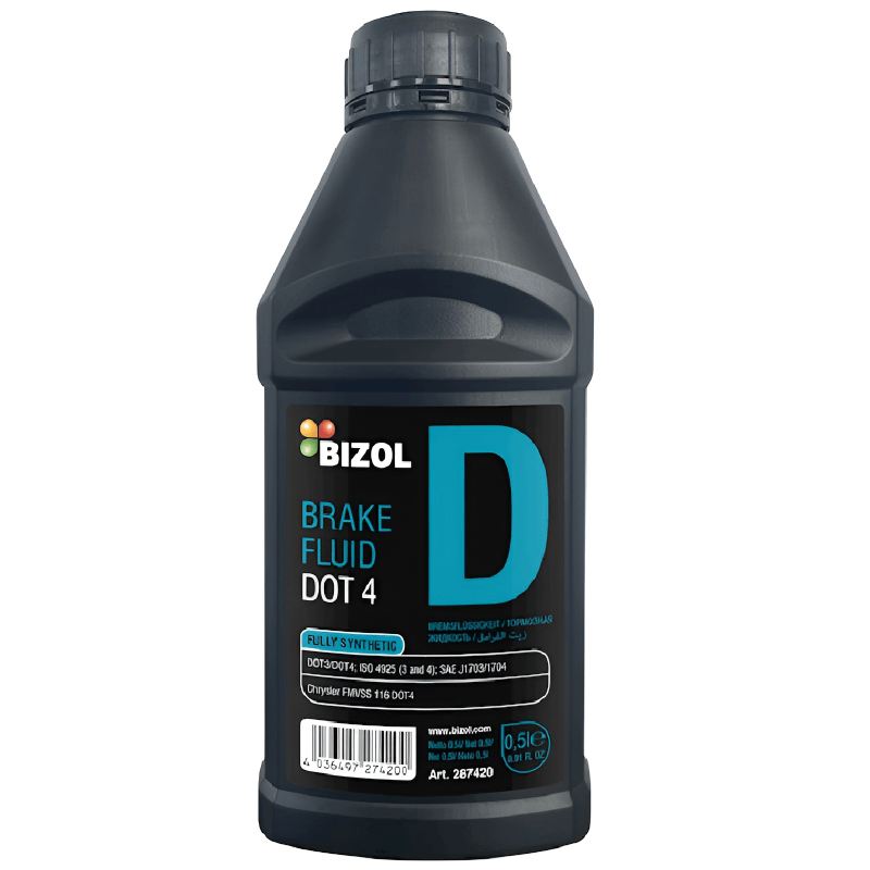 Тормозная жидкость Bizol Brake Fluid Dot 4 0.5 л