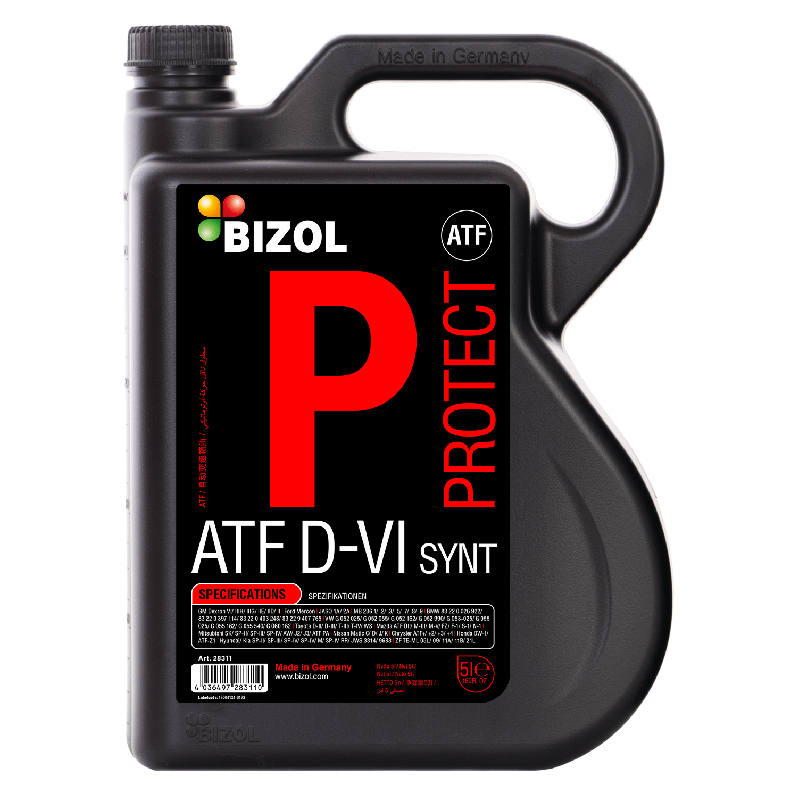 Масло для коробки передач Bizol ATF D-VI SYNT 5 л
