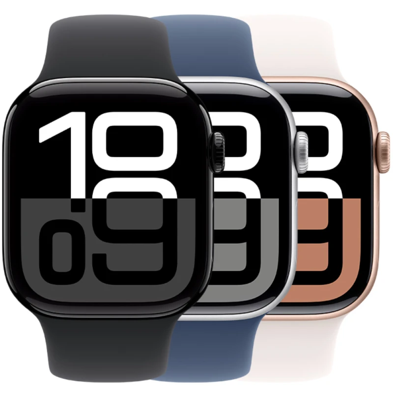 Smart saatlar Apple Watch Series 10 46mm Jet Black W/INK sport Loop MWWR3QI/A