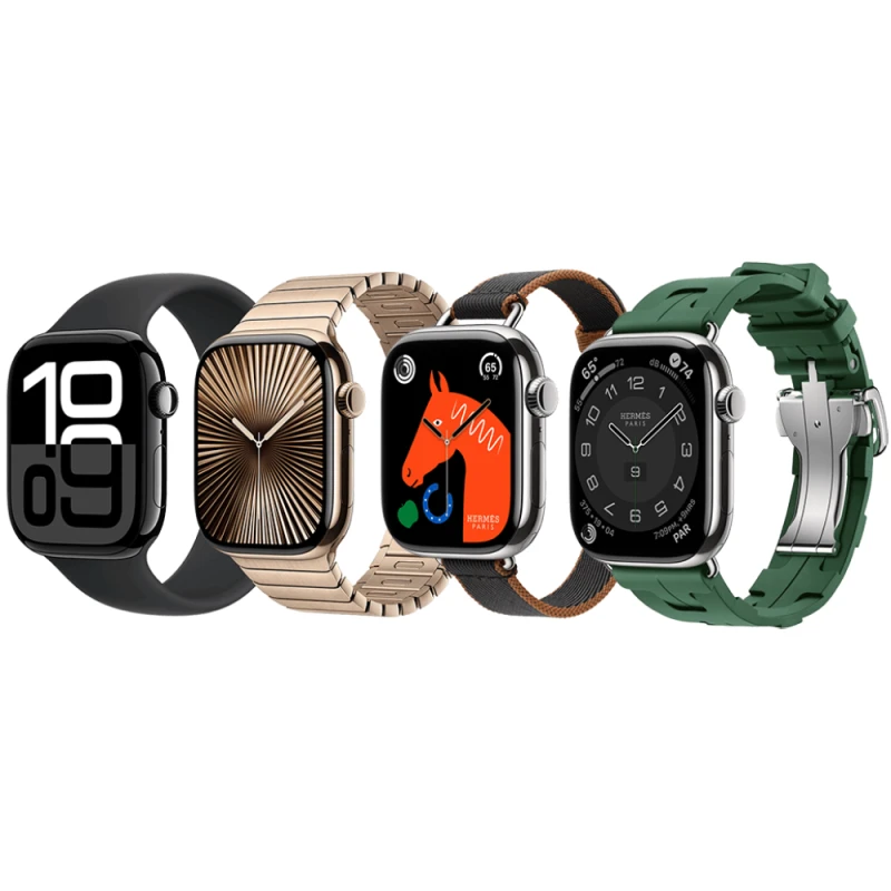 Смарт-часы Apple Watch Series 10 46mm Rose Gold с светло-розовым спортивным ремешком M/L MWWU3QI/A