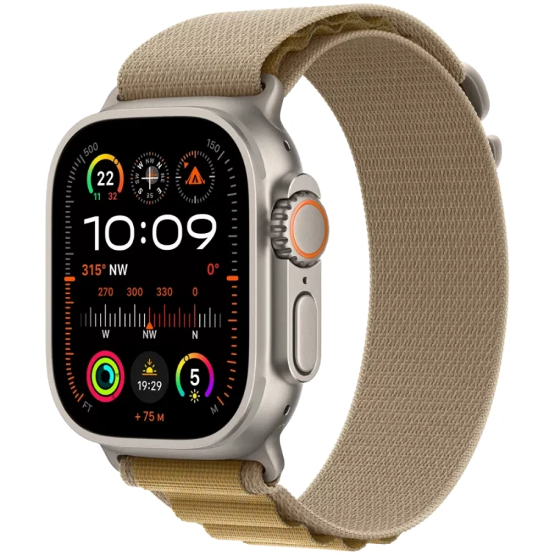 Смарт-часы Apple Watch Ultra 2 Cellular 49mm Natural с петлей Alpine Loop M / MX4F3RB/A
