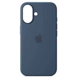 Qoruyucu örtük Apple iPhone 16 Silicone Case W/MagSafe Denim MYY23ZM/A
