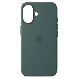 Qoruyucu örtük Apple iPhone 16 Silicone Case W/MagSafe Lake Green MYY83ZM/A