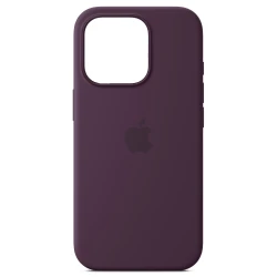 Qoruyucu örtük Apple iPhone 16 Pro Silicone Case W/MagSafe Plum MYYM3ZM/A