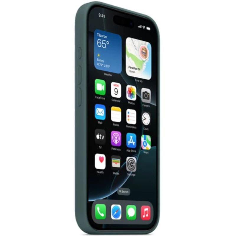 Защитный чехол Apple iPhone 16 Pro Silicone Case W/MagSafe Lake Green