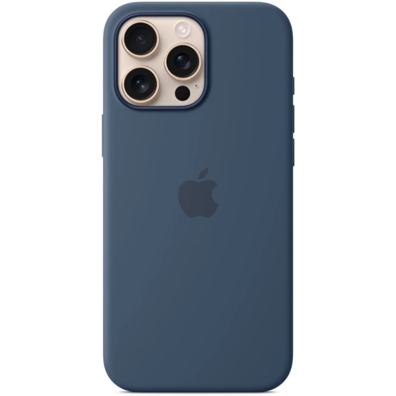 Qoruyucu örtük Apple iPhone 16 Pro Max Silicone Case W/MagSafe Denim MYYU3ZM/A