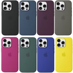 Qoruyucu örtük Apple iPhone 16 Pro Max Silicone Case W/MagSafe Ultramarine MYYY3ZM/A