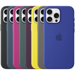 Qoruyucu örtük Apple iPhone 16 Pro Max Silicone Case W/MagSafe Star Fruit MA7U4ZM/A