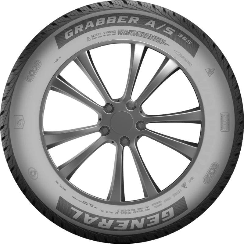 Avtomobil təkərləri General Tire GRABBER A/S 365 103V XL 235/55R17 (4505520000)