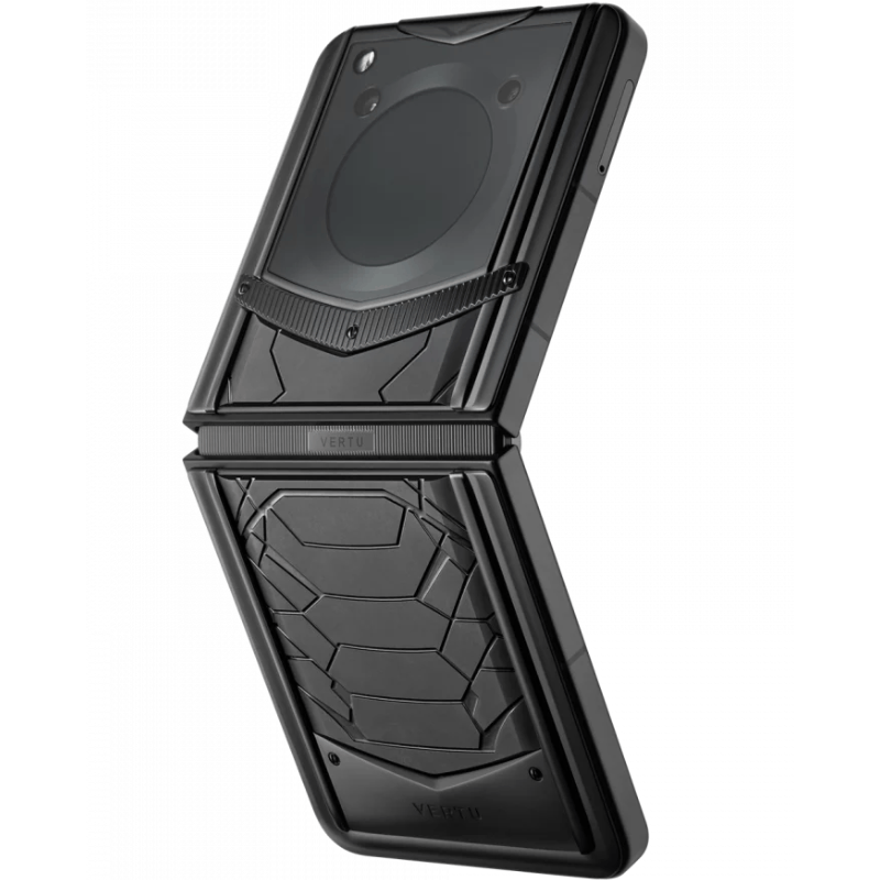 Смартфон Vertu Ironflip 12/512 GB Black Matte Titanium Alloy Mech (CIF-THJ-HT-BK10-A-EU)