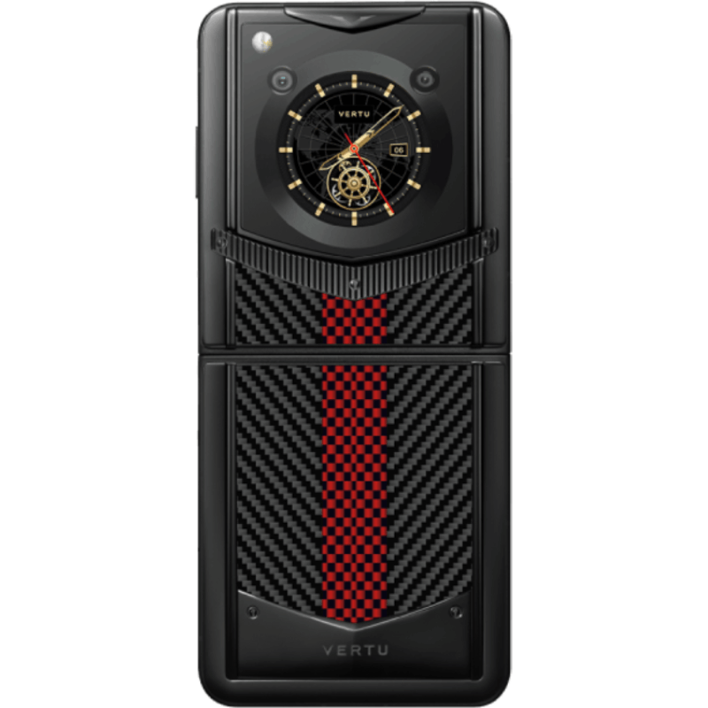 Smartfonlar Vertu Ironflip Carbon Auspicious Phoenix (CIF-T-HT-BR11-A-EU)