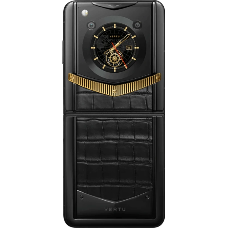 Smartfonlar Vertu Ironflip YG Basalt Black Alli (CIF-E-HJ-BK11-A-EU)