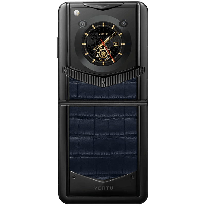 Smartfonlar Vertu Ironflip Navy Blue Alli (CIF-E-003-HT-A-LH-EU)