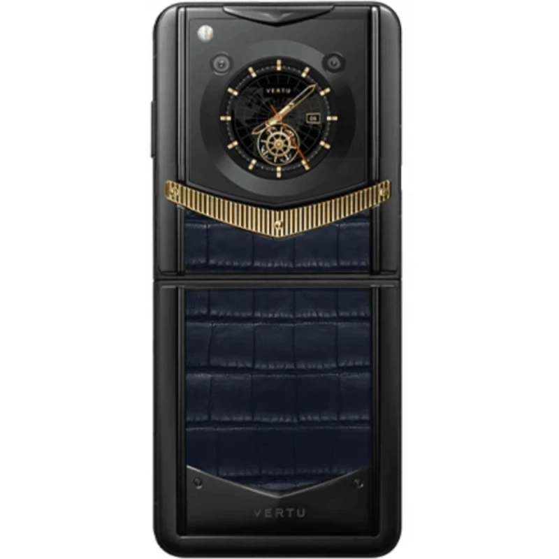 Смартфон Vertu Ironflip YG Navy Blue Alli (CIF-E-HJ-BE11-A-EU)