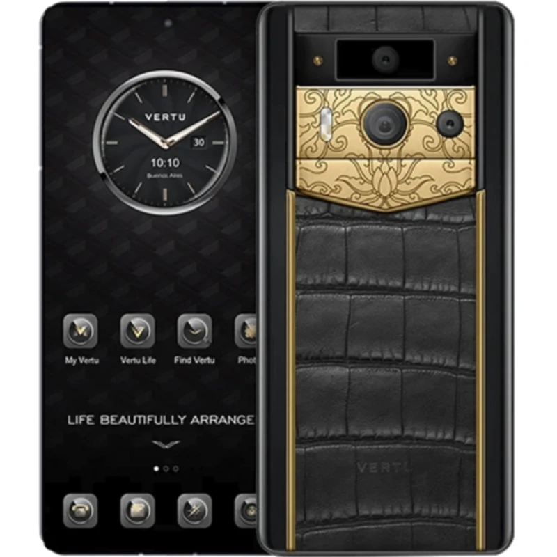 Смартфон Vertu Metavertu 2 YG Lotus Whisper Iron Black Alli (M2-G-JS-E03-008-HW)
