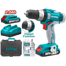 Дрель-шуруповерт Total TİDLİ2003 (CASE+2X2.0)