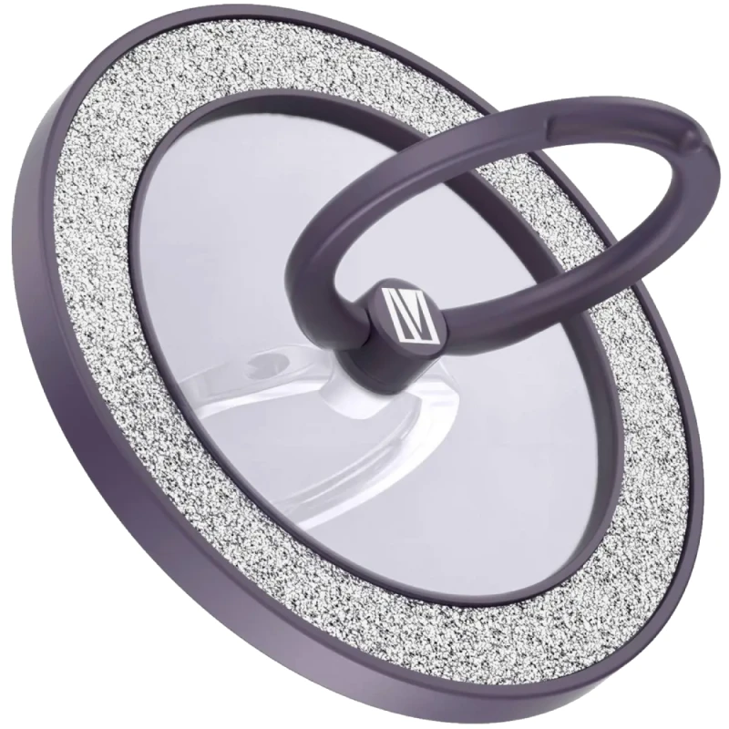 Levelo Ring Holder Nova Glitter Magsafe Purple LVLNGPHPU