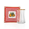 Çay üçün fincan dəsti Schafer Print Kare 8 parça  8699131836071