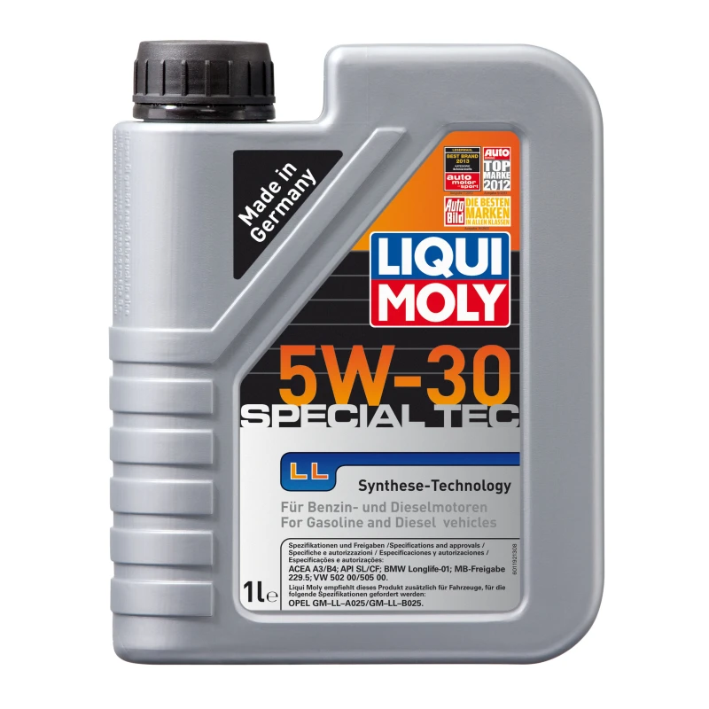 Mühərrik yağı Liqui Moly Special Tec LL 5W030 1 lt