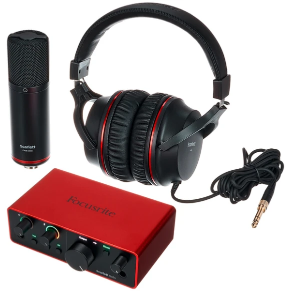 Səs kartı Focusrite Scarlett Solo Studio 4th Gen