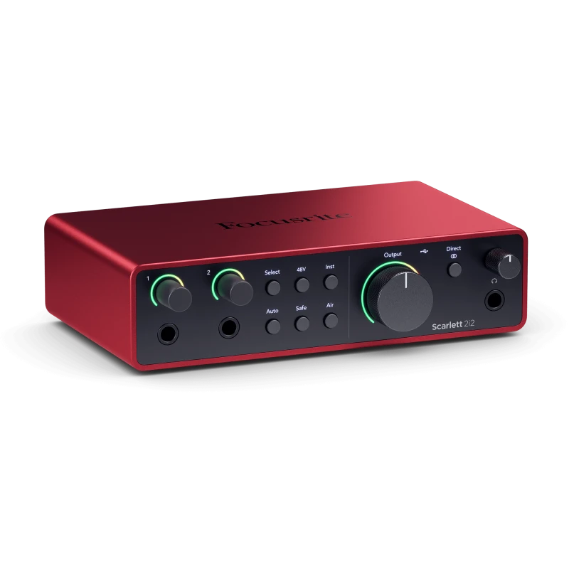 Звуковая карта Focusrite Scarlett 2I2 Studio 4th Gen