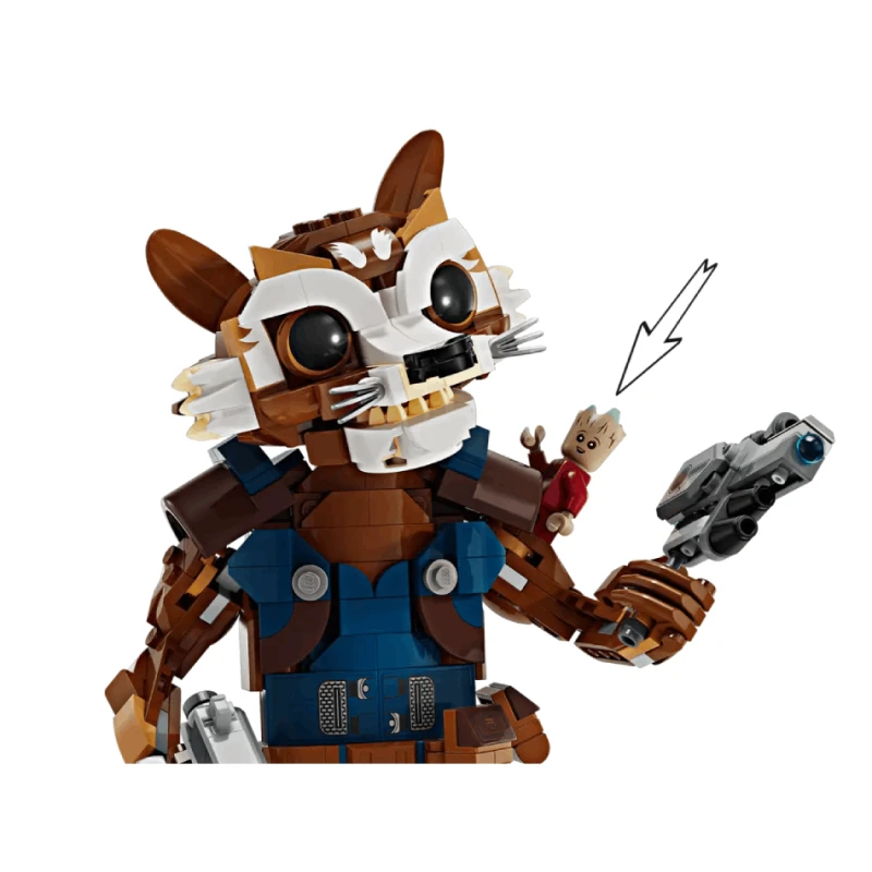 Конструктор LEGO Marvel Rocket and Baby Groot 76282