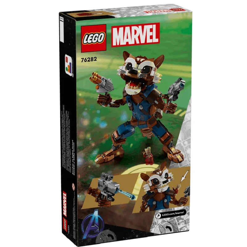 Конструктор LEGO Marvel Rocket and Baby Groot 76282