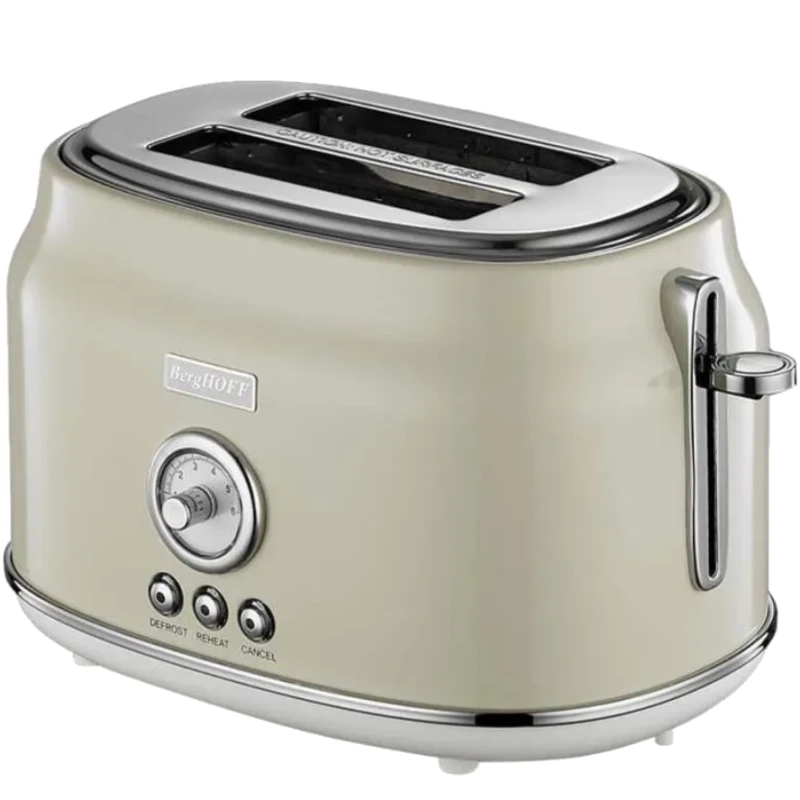 Тостер BergHOFF Retro 2-li Cream