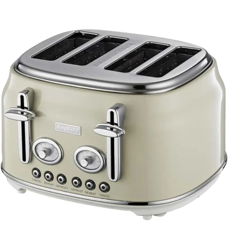Тостер BergHOFF Retro 4-lü Cream