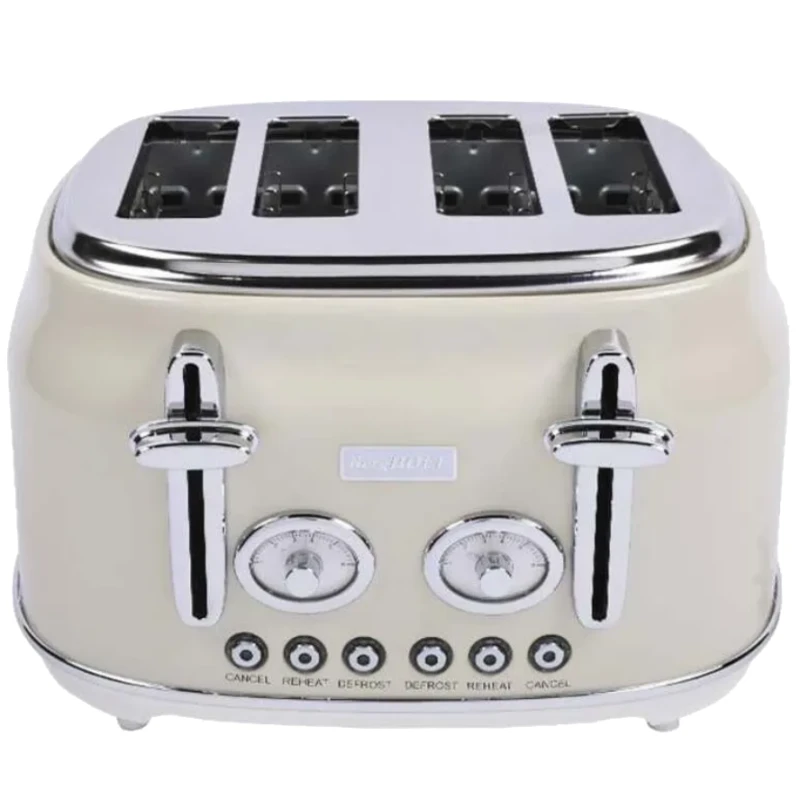 Тостер BergHOFF Retro 4-lü Cream