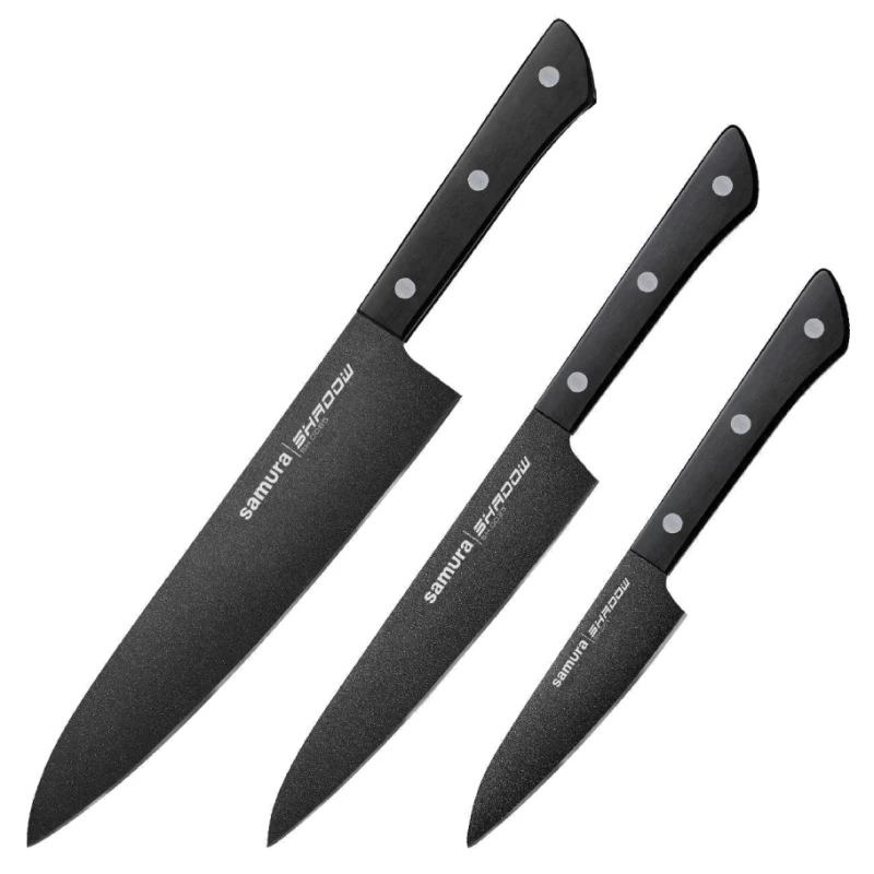 Bıçaq dəsti Samura Shadow 3 parça SH-0220