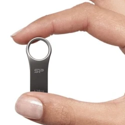 Флеш-карта Silicon Power Jewel J80 128 GB Titanium SP128GBUF3J80V1T-N