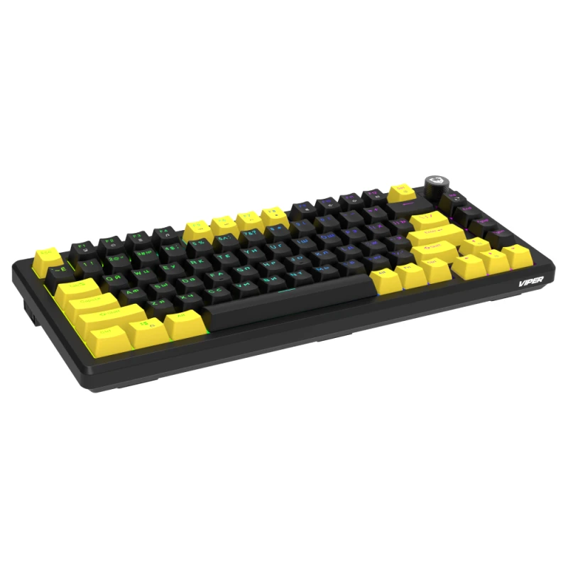 Игровая клавиатура Viper MK88B Black/Yellow