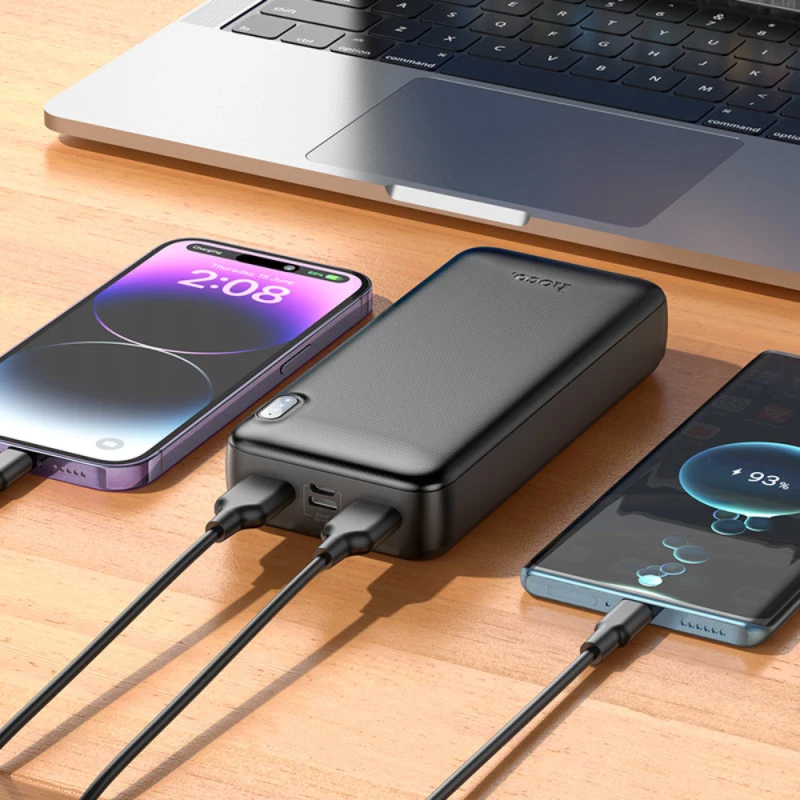 Внешний аккумулятор Powerbank Hoco Large Capacity 20000 mAh J128A