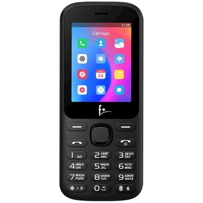 Кнопочный телефон F+ F257 Black