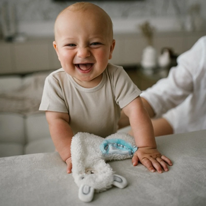 Yumşaq oyuncaq  BabyOno Lama Lulu 5901435416518