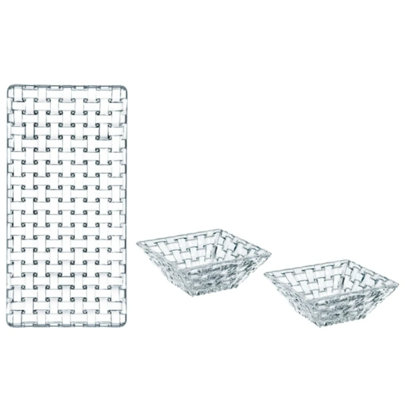 Çərəz qabı dəsti Nachtmann Bossa Nova 3 parça 90026