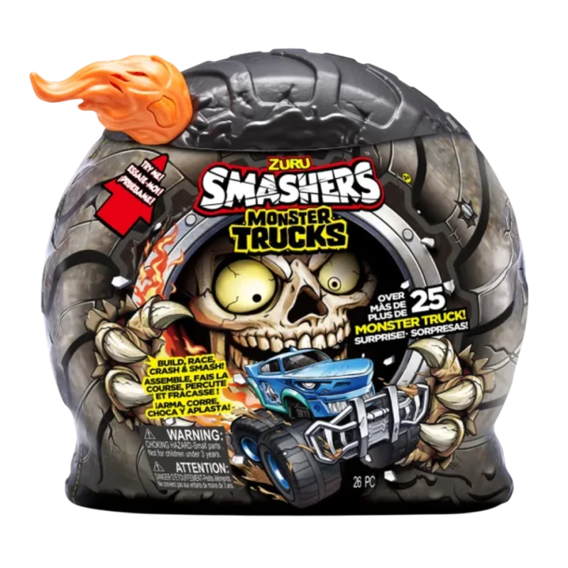 Oyuncaq Zuru S001 Smashers Monster Truck Surprise Monster Wheels Playset 193052050021