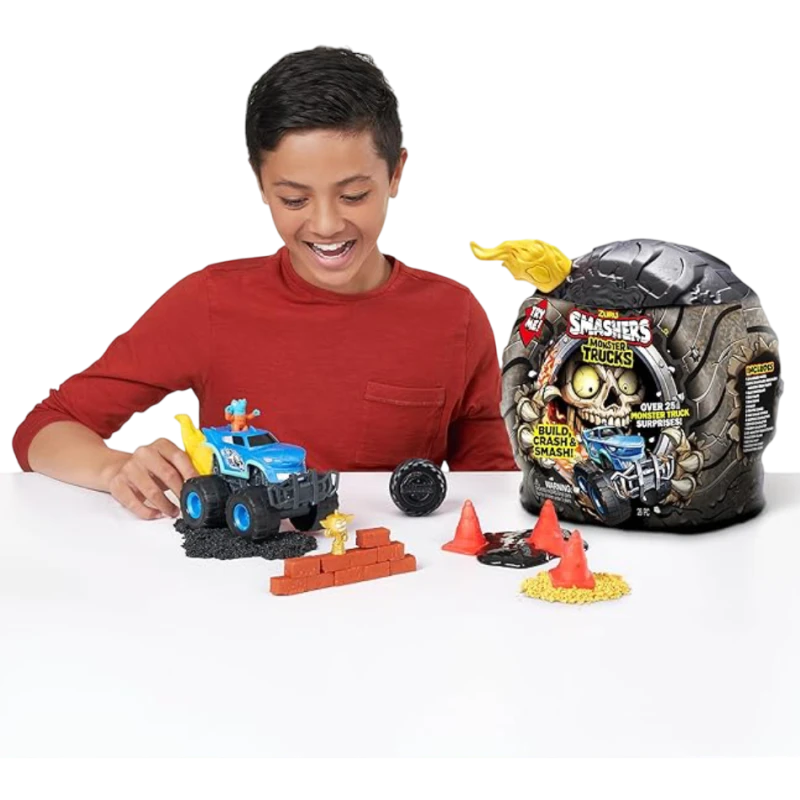 Oyuncaq Zuru S001 Smashers Monster Truck Surprise Monster Wheels Playset 193052050021