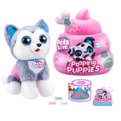 Oyuncaq Zuru S001 Pets Alive Pooping Puppies Series 1 Interactive Plush 193052050311