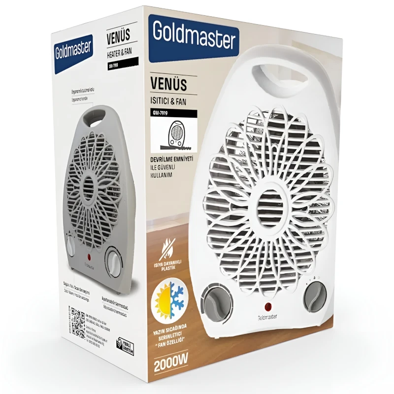 Обогреватель GoldMaster Venus GM-7919 (Белый)