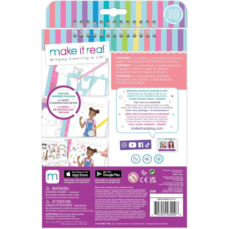 Bloknot Make It Real Blooming Vibes 3209MR / 695929032098