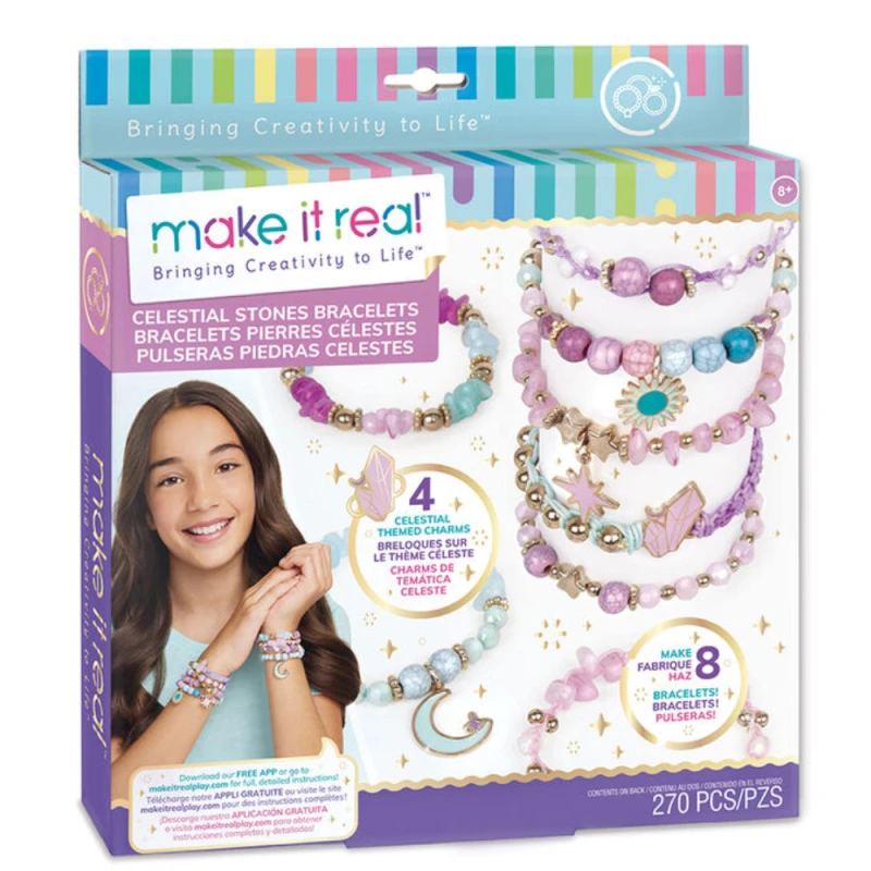 Yaradıcılıq dəsti Make It Real Celestial Stones Bracelets 1322MR / 695929013226