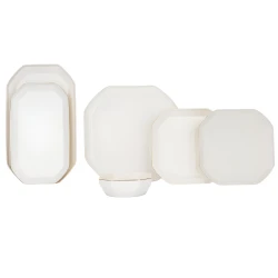 Serviz dəsti Schafer Graceful Bone 56 parça Qızılı 8699131809105