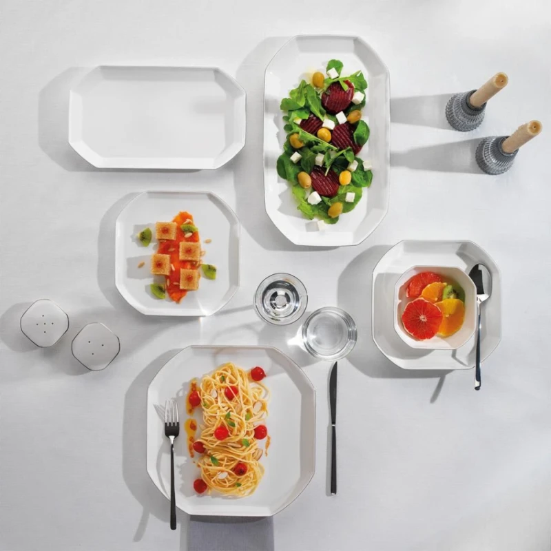 Serviz dəsti Schafer Graceful Bone 56 parça Gümüşü 8699131809112