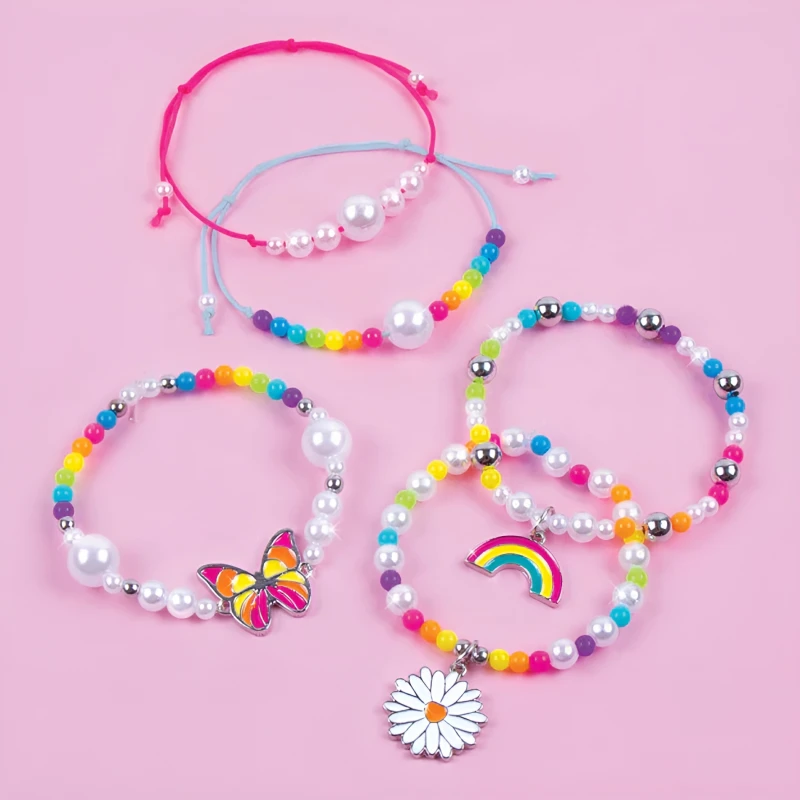 Yaradıcılıq dəsti Make it Real Rainbow Treasure Bracelets 1216MR / 695929012168
