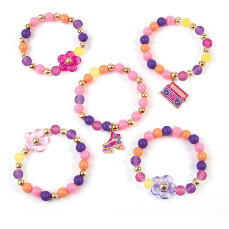 Yaradıcılıq dəsti  Make It Real Color Reveal DIY Bracelets 1217MR / 695929012175