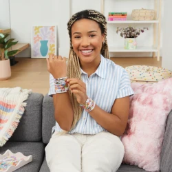 Yaradıcılıq dəsti Make it Real Say Yes! Alphabet Bead Bracelet Kit 1742MR / 695929017422