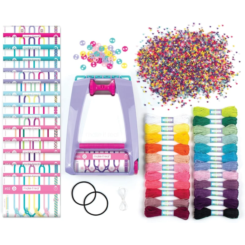 Yaradıcılıq dəsti Make It Real Friendship Bracelet Maker Mega Set 1458MR / 695929014582