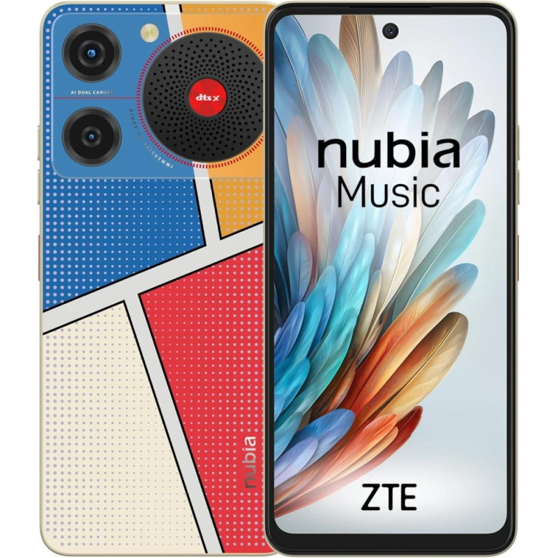 Смартфон ZTE Nubia Music 4/128 GB Pop Art